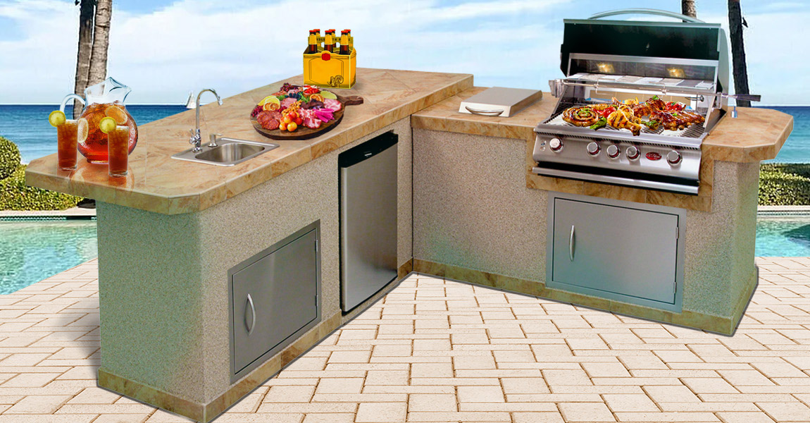 calflame bbq grills islands for sale BBQ Islands